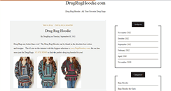 Desktop Screenshot of drugrughoodie.com